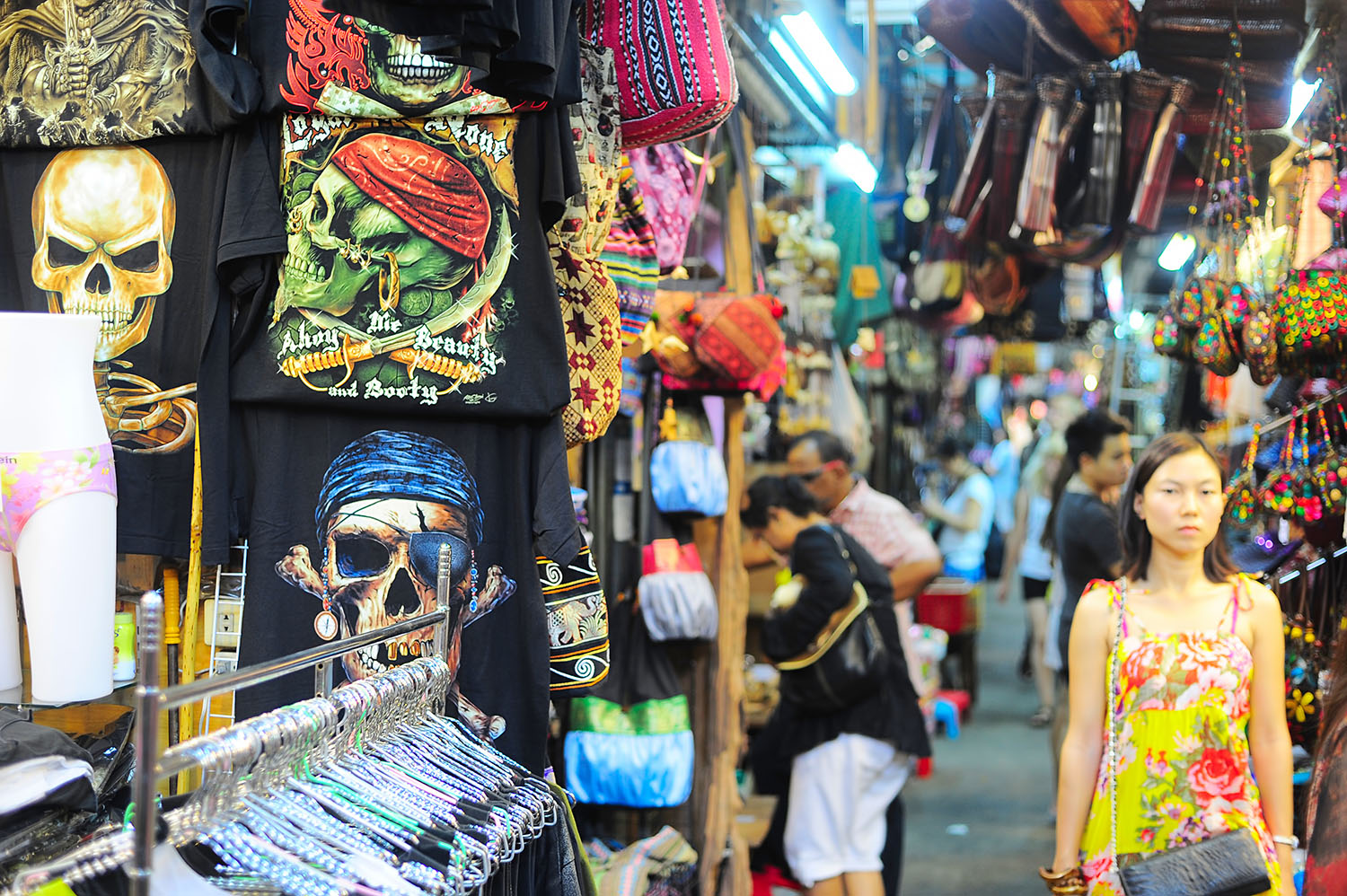 Il mercato di Chatuchak a Bangkok