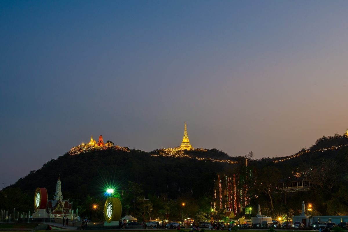 Il palazzo di Phra Nakhon Khiri sulla collina di Phetchaburi