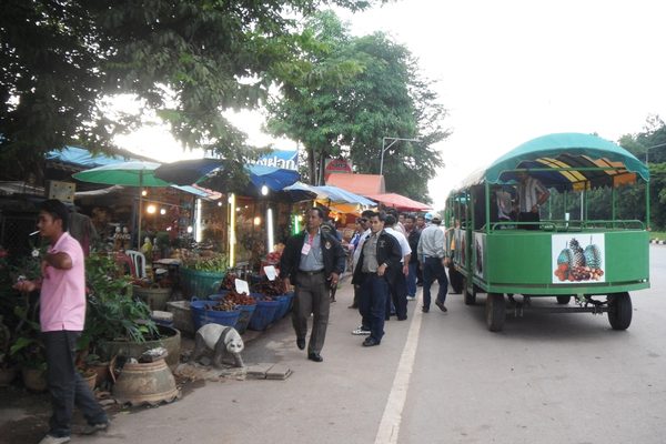 La strada della frutta a Rayong